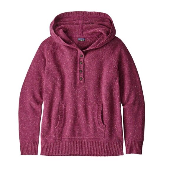 Patagonia Sweaters - Patagonia Off Country Hoodie Purple Sweater